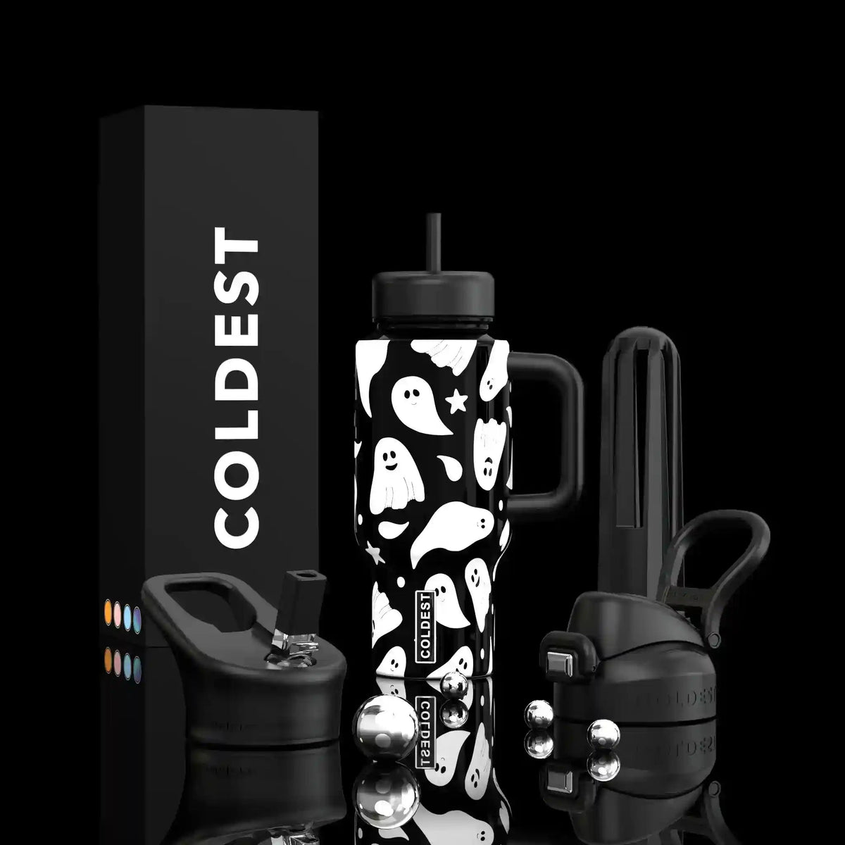 COLDEST 24oz Limitless Ultra Insulated Bottle – 3 Lids