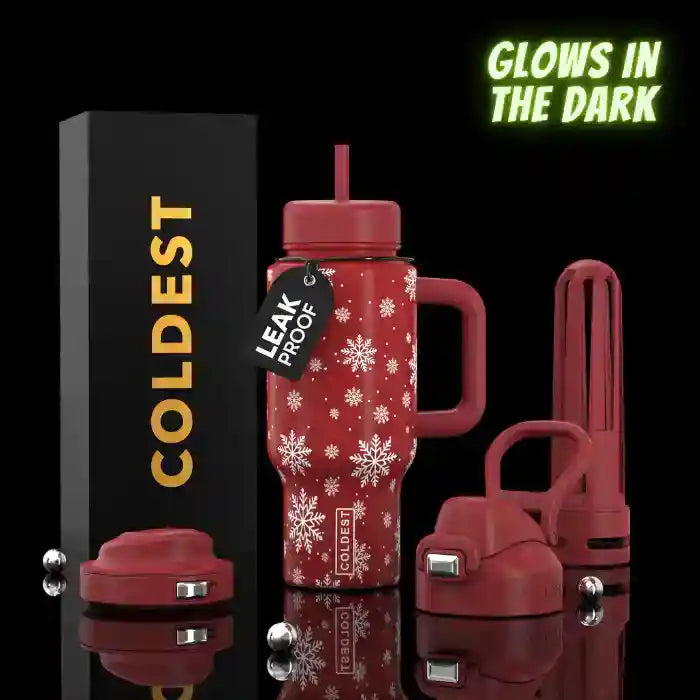 COLDEST 24oz Limitless Ultra Insulated Bottle – 3 Lids