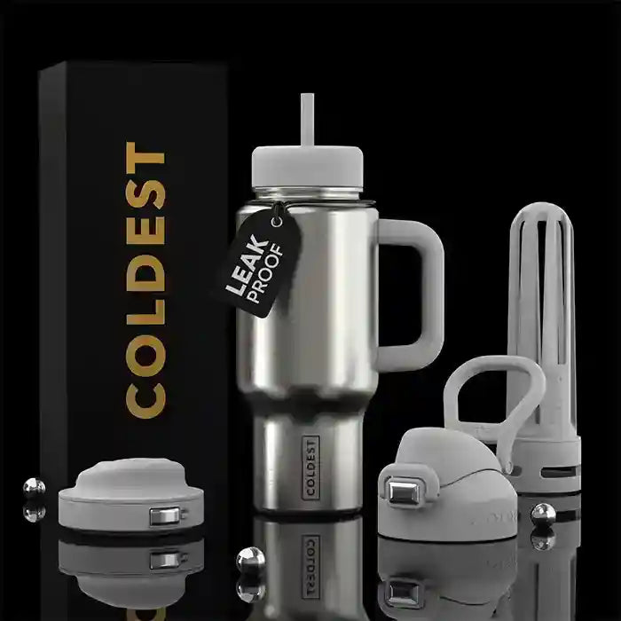 COLDEST 24oz Limitless Ultra Insulated Bottle – 3 Lids
