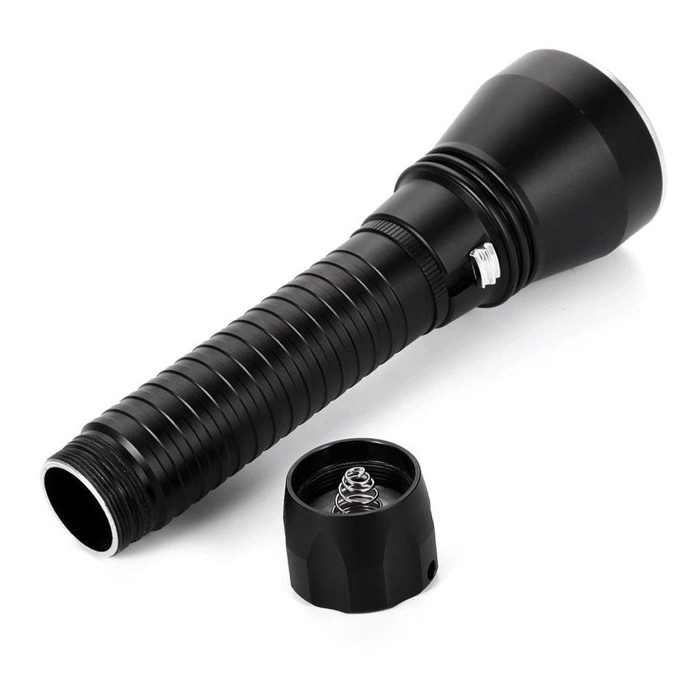 Powerful LED Rechargeable Dive Flashlight Cree Diving Flashlight Underwater Waterproof High Lumen LED Scuba Diving Torch Flashlight For Scuba Diving Underwater Torch