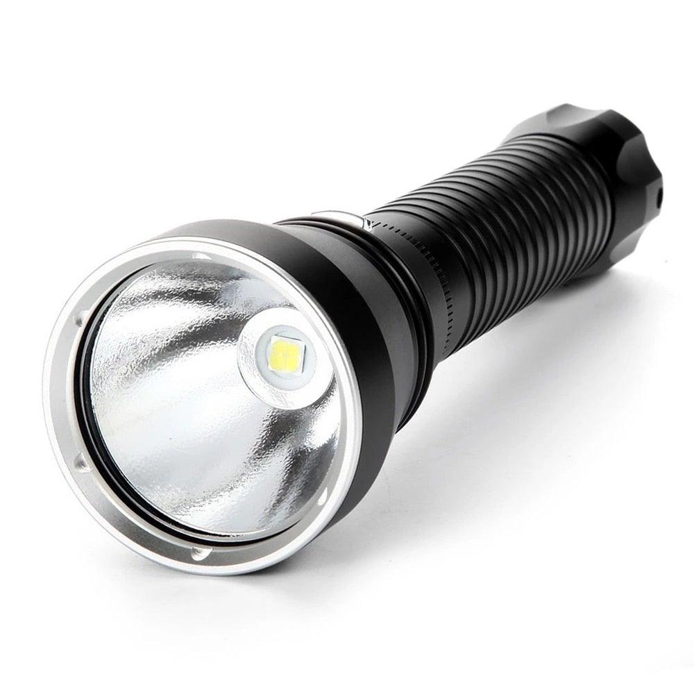 Powerful LED Rechargeable Dive Flashlight Cree Diving Flashlight Underwater Waterproof High Lumen LED Scuba Diving Torch Flashlight For Scuba Diving Underwater Torch