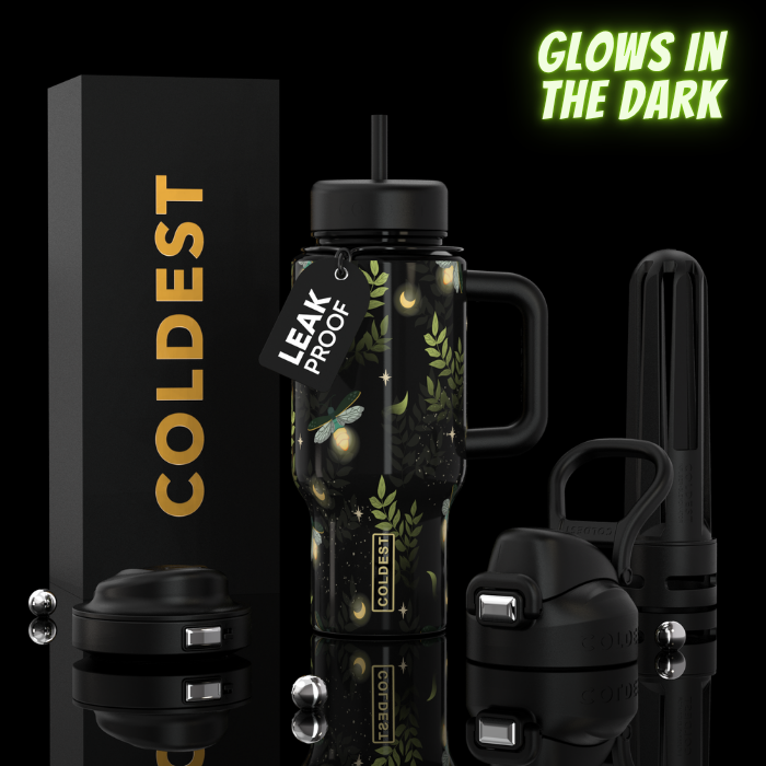 COLDEST 24oz Limitless Ultra Insulated Bottle – 3 Lids