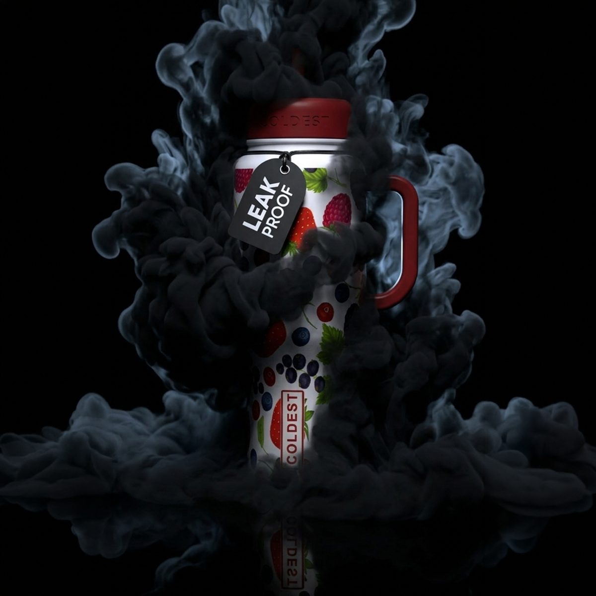 COLDEST 24oz Limitless Ultra Insulated Bottle – 3 Lids