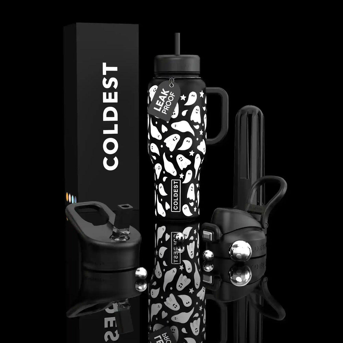COLDEST 24oz Limitless Ultra Insulated Bottle – 3 Lids