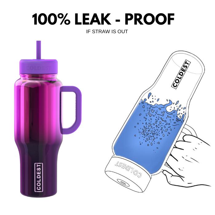COLDEST 24oz Limitless Ultra Insulated Bottle – 3 Lids